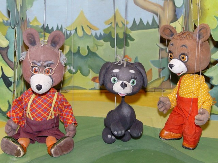 «Медвежонка Рим-Тим-Ти» показали артисты театра кукол Забайкалья в 75-летие режиссёра Валерия Затопляева